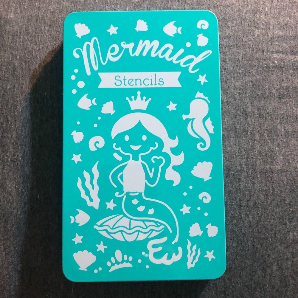 NWOT Mermaid Stencil Set